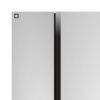 Double Door Mini Fridge with Freezer for Office or Dorm with Adjustable Remove Glass Shelves - Afbeelding 3